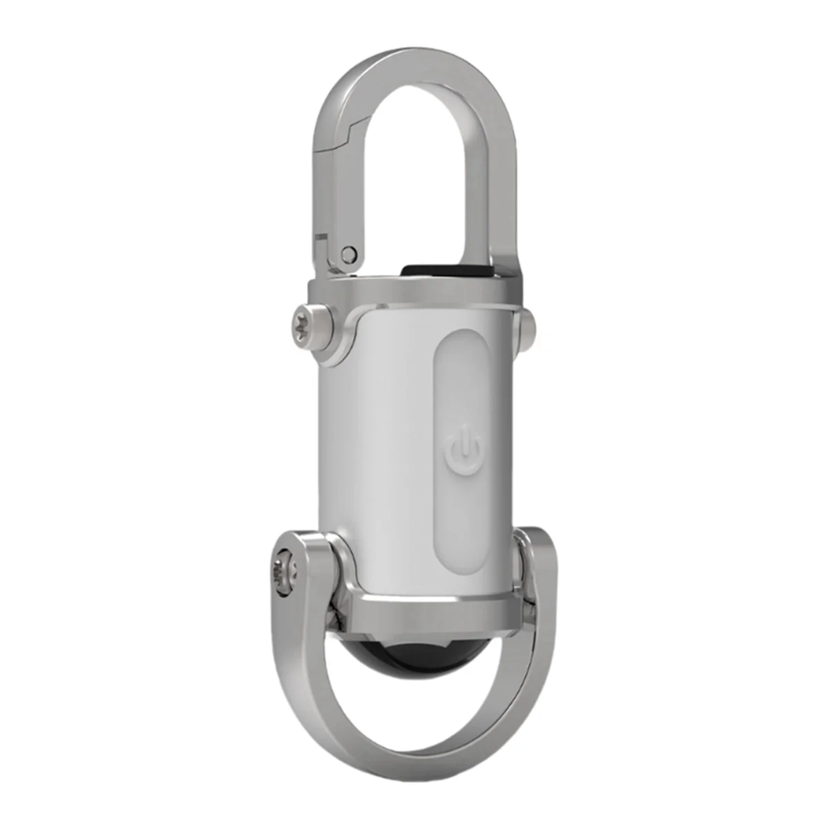 BAAU Mini Flashlight, Waterproof Flashlight Keychain Flashlight Silver