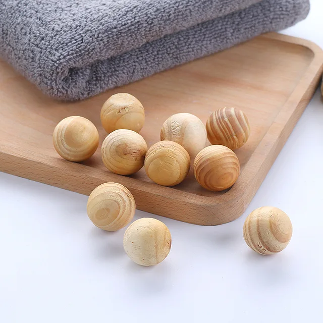 5 db Cédrus Fa Lepkék Golyók Rovar Kámfor Golyó Természetes Penészszekrény Ruhás Ruhák Fiók Kártevőirtó Hiba Taszító Otthoni Szerszámok - Image 5