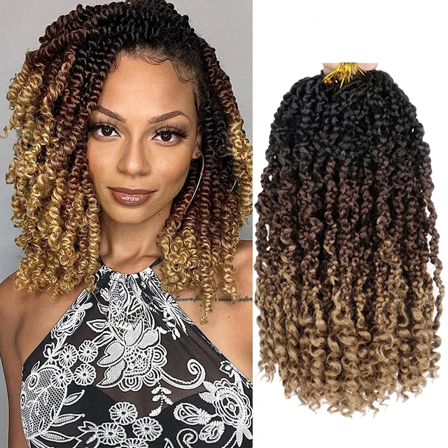 Long Box Braid Crochet Hair Curly Ends 18 Inches Crochet Hair