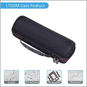 Case Compatible with Ultimate Ears MEGABOOM 4/3 Portable Speaker, Black+Gray