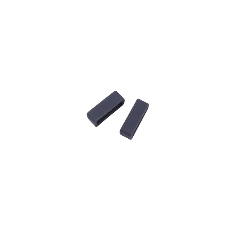 10-Pack Silicone Watch Strap Loops - Durable Circulating Accessory Rings