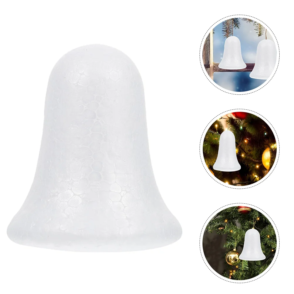 6 Pcs Bubble Bell Jingle Bells for Crafting Christmas Little Ornaments Crafts Small 2