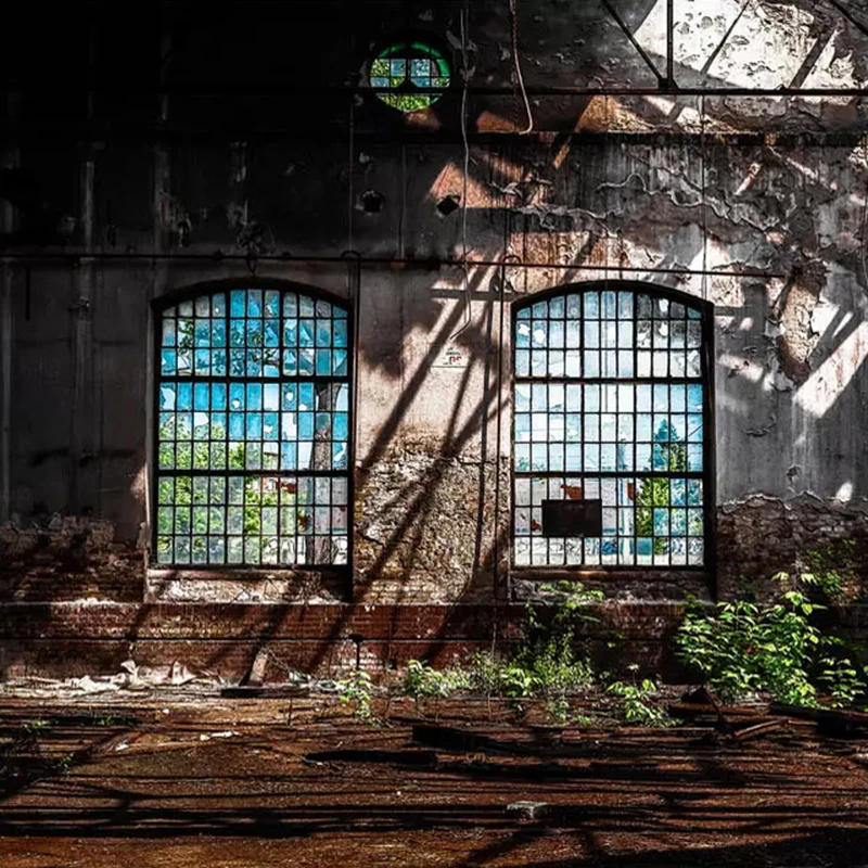 papel de parede foto vento janela arte pintura mural 01