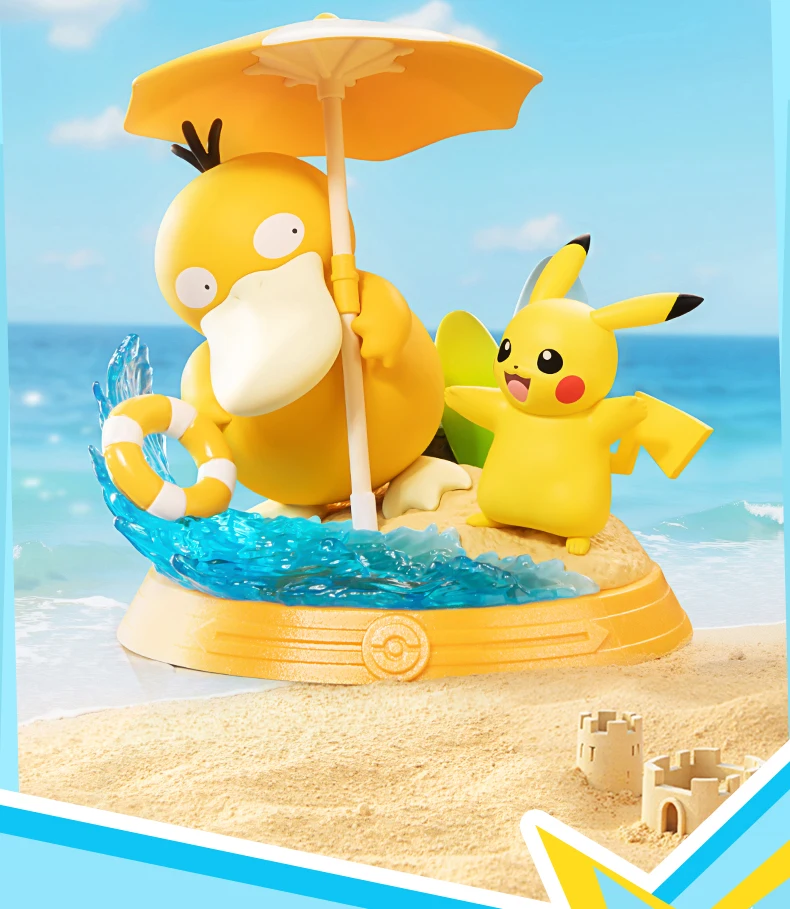 Pokemon Anime Action Figure Pikachu And Its Friends Series Blind Boxes Funism Original Collection Model Ornament Toys Gift