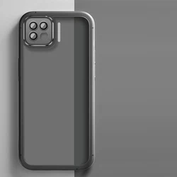 Shookproof Plating Silicone Back Cover for OPPO A73 (Jtm TH)
