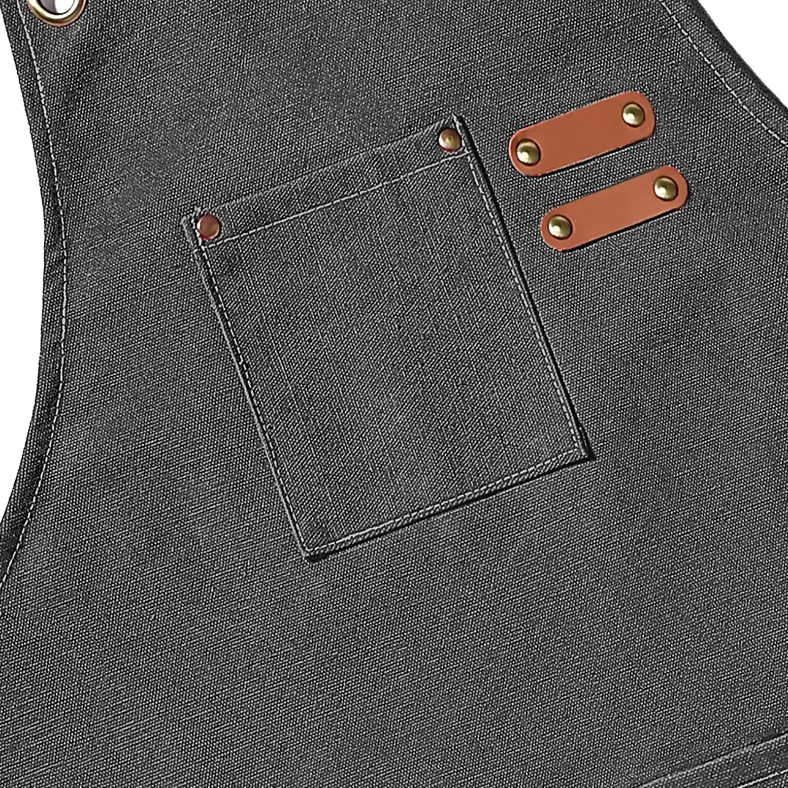 Perfessional Kitchen Apron Fashion Canvas Chef Apron cocina accesorios de cocina novedosos Straps For BBQ Shop Nail Salon 4