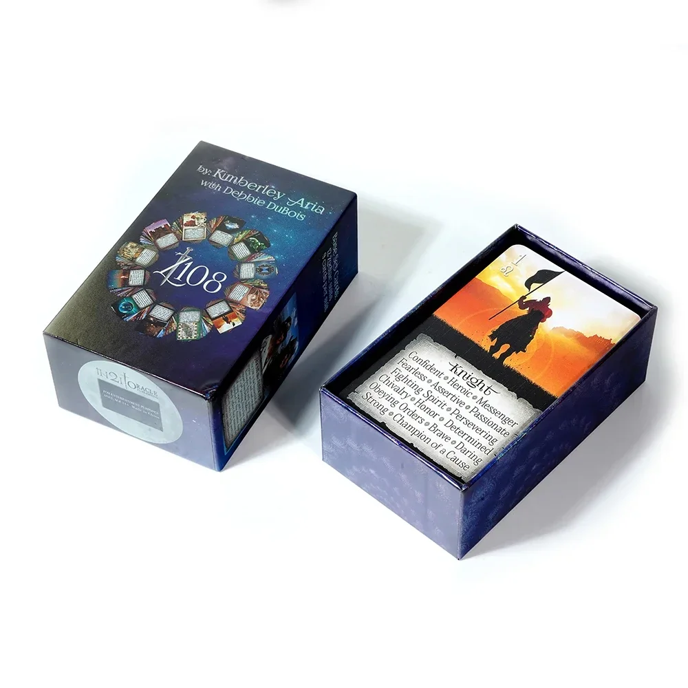 The iN2IT Zodiac 108 Oracle Deck w/Keywords 132 Oracle Cards Object Based Astrology Numerology Tarot Deck Ready Any Situation tarot cards,angel oracle cards