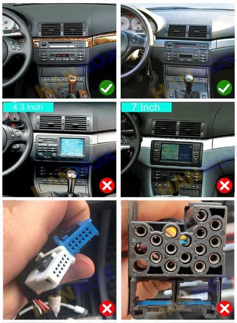 Uckazy-Autoradio Android 12, 8 Go, 8 cœurs, 8 Go, navigation GPS, stéréo,  lecteur pour voiture BMW E46, M3, Rover 75 Coupé (318/320/325/330/335) -  AliExpress