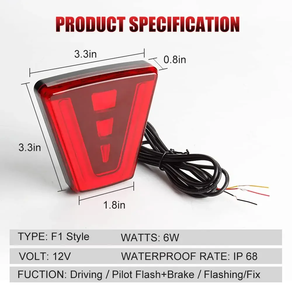 12V Led 극ũ Ϸ  Ƽ  F1 Ÿ ĸ  Ʈ ڵ ÷  ڵ SUV 信     ȣ 
