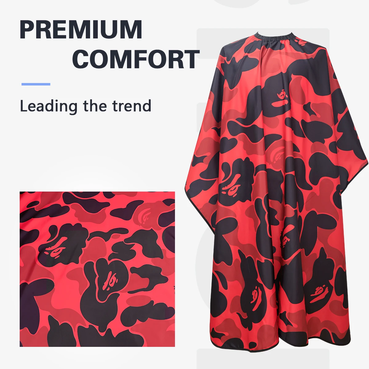 Barber Hairdresser Camouflage Aprons Anti static Haircut Capes Professional Barbershop Waterproof Aprons Shawls Salon Tool