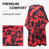 Anti static Waterproof Camouflage Aprons For Barber Hairdresser 2