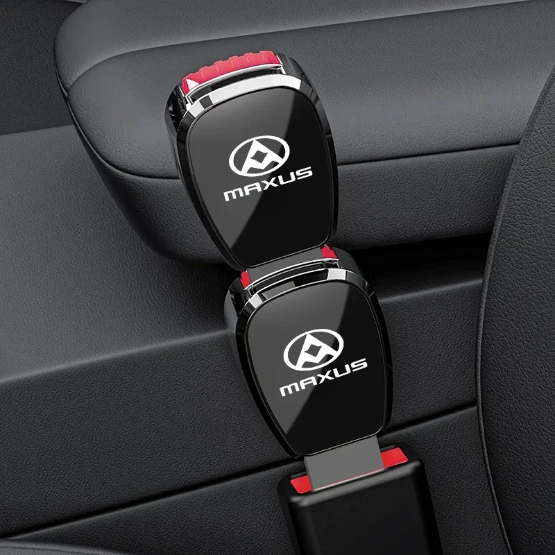 맥서스 T60 D60 D90 T70 T90 G10 G90 V80 V90 이니크 5용 자동차 안전벨트 버클 플러그 자동차 안전 스트랩 연장 액세서리 인테리어