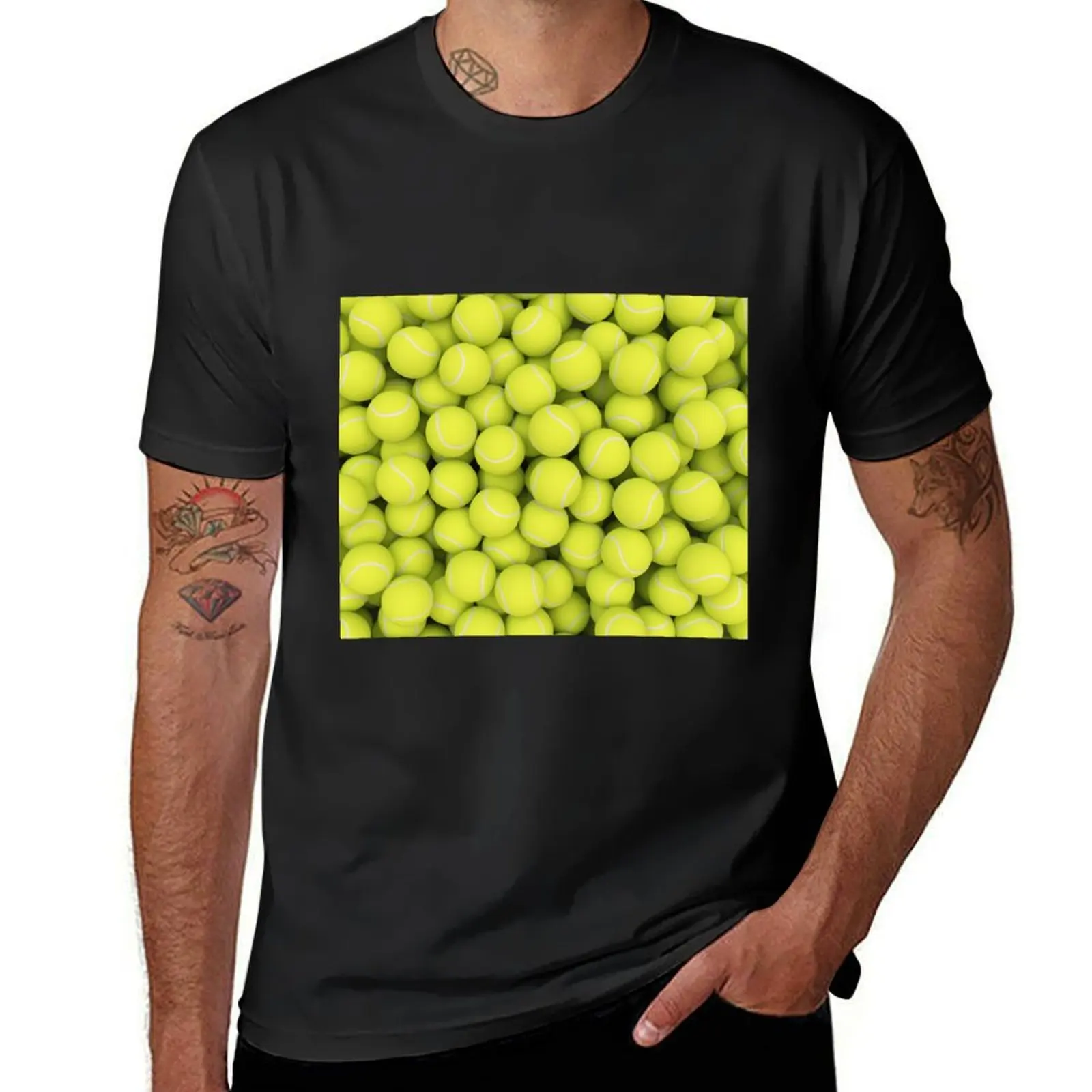 

Tennis Balls T-Shirt summer clothes cute clothes t shirt for men