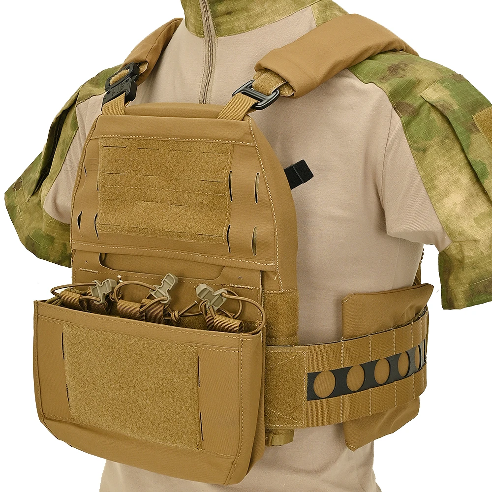 Gilet Tattico Plate Carrier Buckle UP Cordura 5000D Cummerbund Verde OD Olive - 8fields Gilet Tattico Plate Carrier Buckle UP Cordura 5000D Cummerbund Verde OD Olive - 8fields