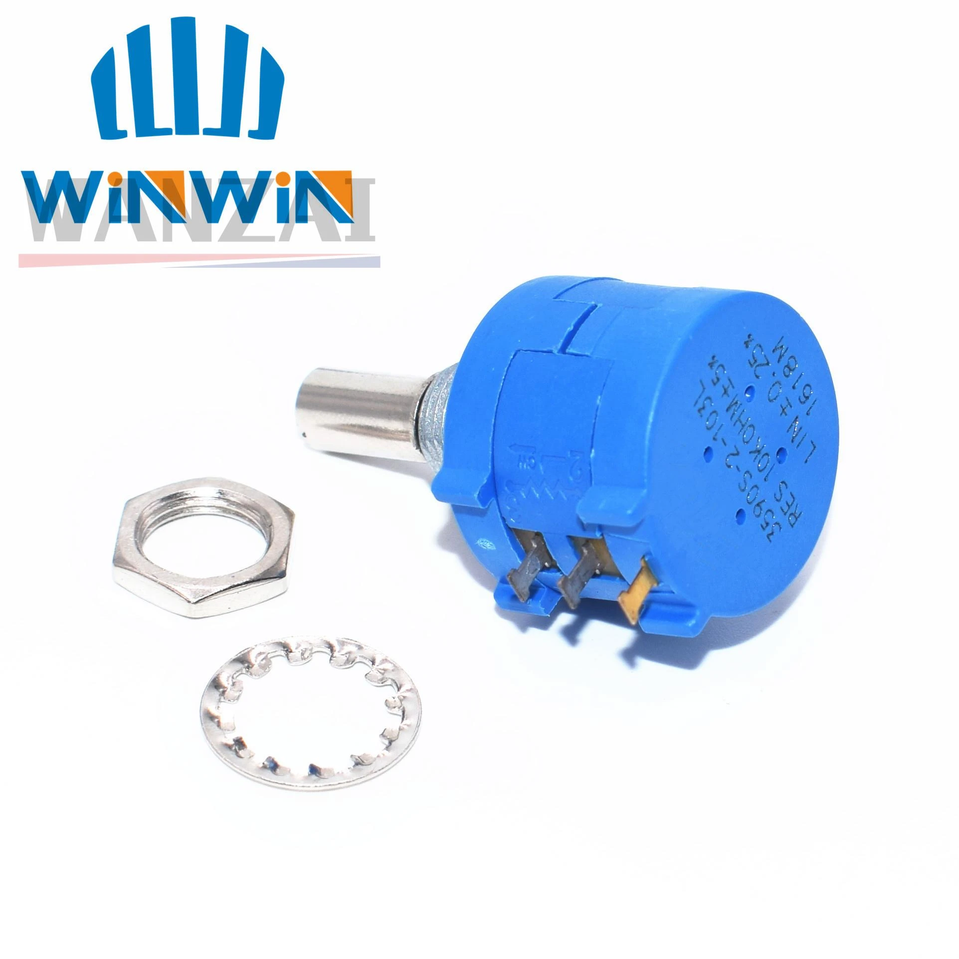 Rotary Regent 2 Set Potenziometri 20K Ohm 3590S - 10 Giri, Con - Foto 13