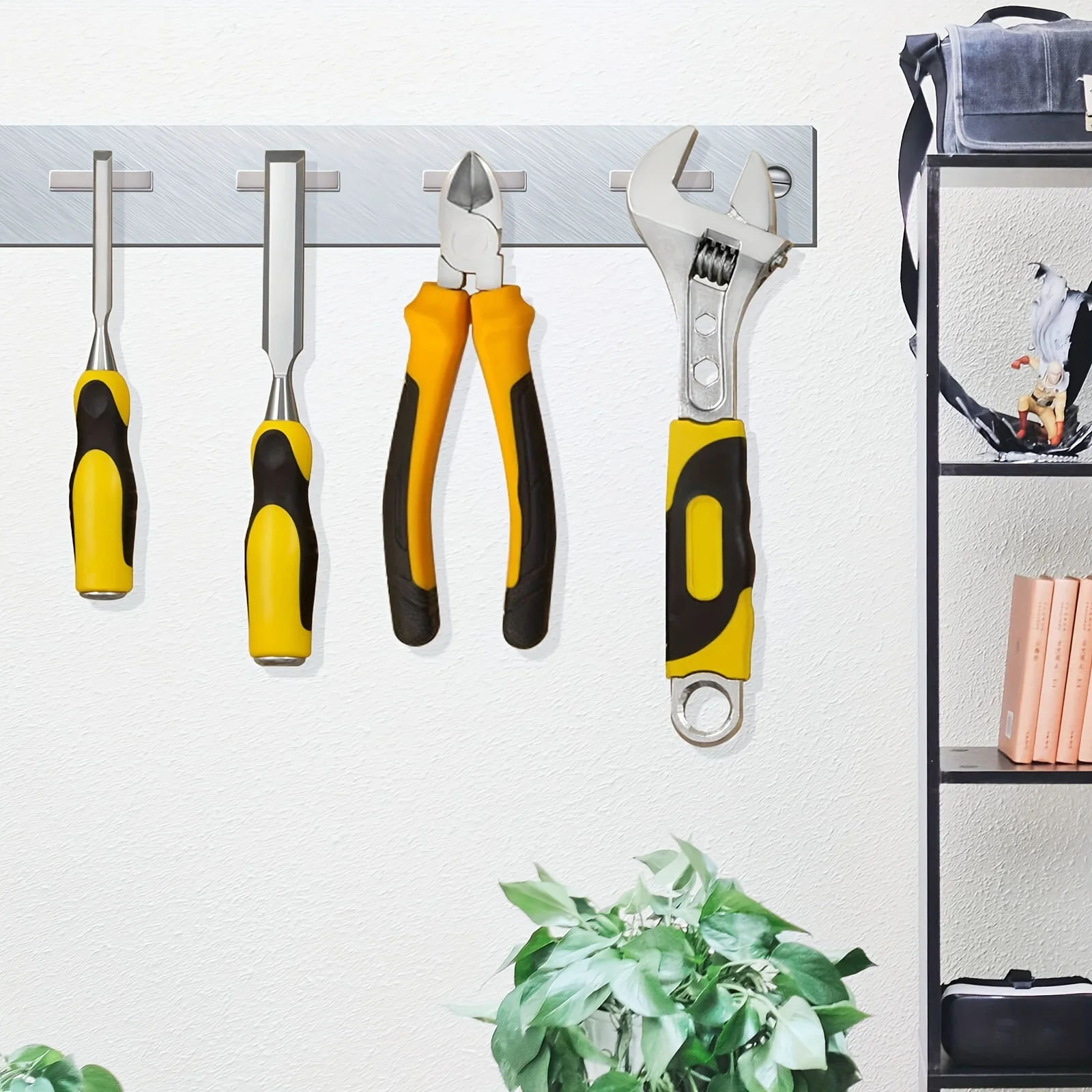 사무실 및 도구 보관용 40x10x5(10개) 자석, 보관 자석, 지도 자석, 서랍 닫기 자석