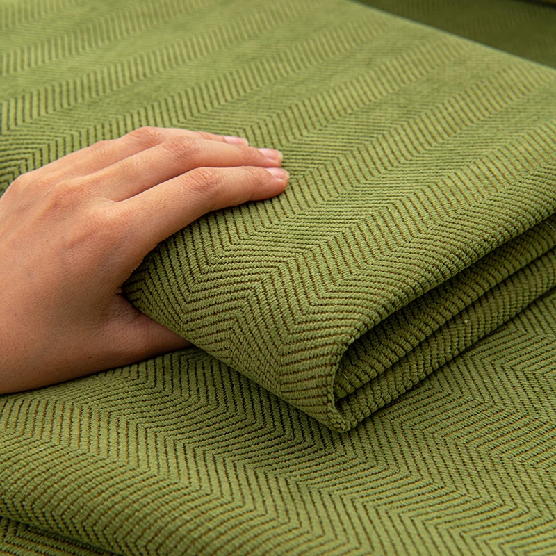 Waterproof Sofa Cover Chenille Sofa Towel Solid Color Living Room Sofa Cushion Non-Slip Sofa Cushion Armrest Combination Covers 5
