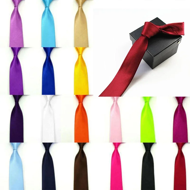School Boys Kids Wedding Ties Neckties for Bridegroom 5cm Slim woven necktie necktie set