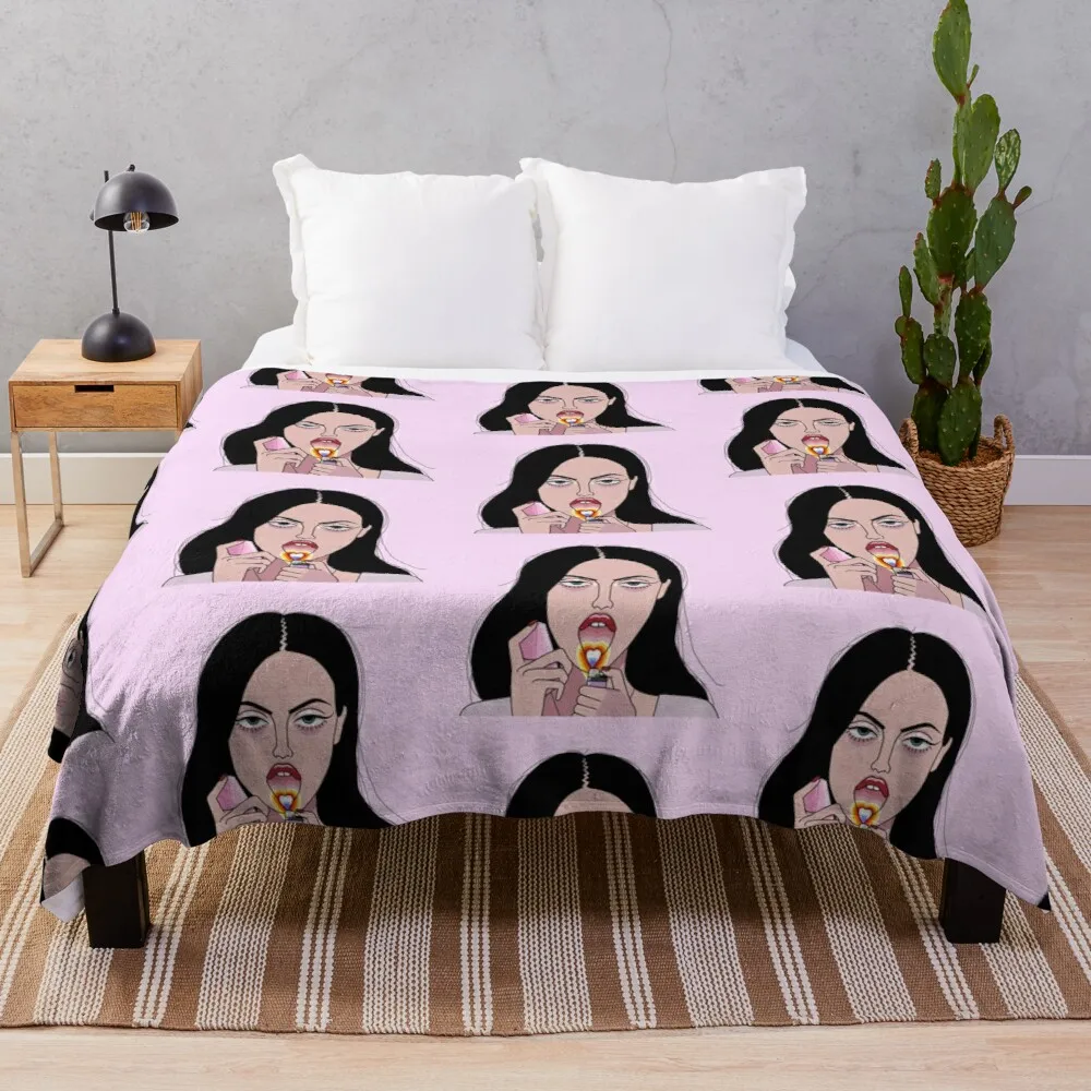 

Jennifer's Body Throw Blanket Fashion Sofa Blankets