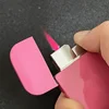 Creative Pink Flame Pocket Lighter Windproof Strong Fire Power Cute Lighter More Patterns Avialable Smoking Accessories 3