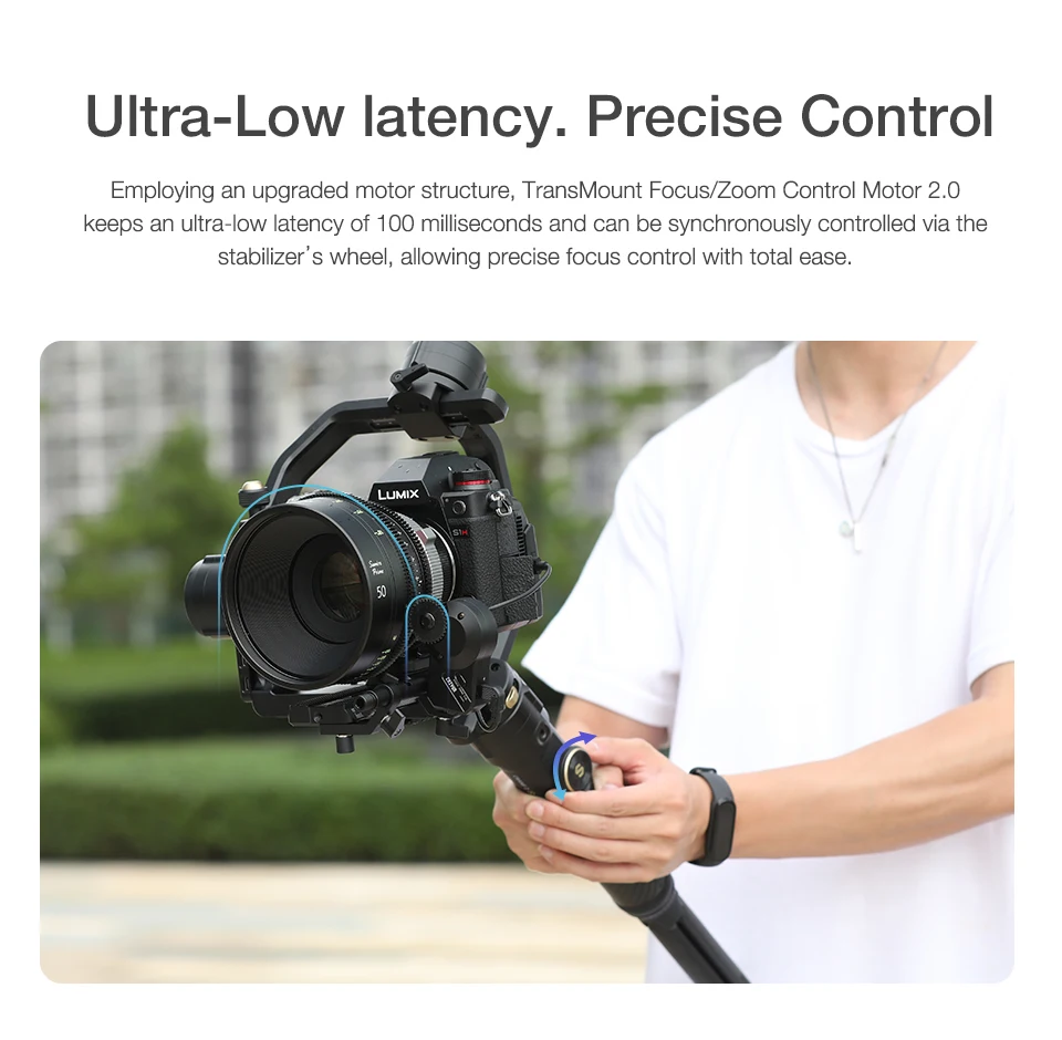 Description Picture 5 of itemZhiyun CMF-06 Servo Follow Focus and Zoom Combo Kits Accessory for Weebill S/Crane 2S /Crane 3S Gimbal Handheld Stabilizer