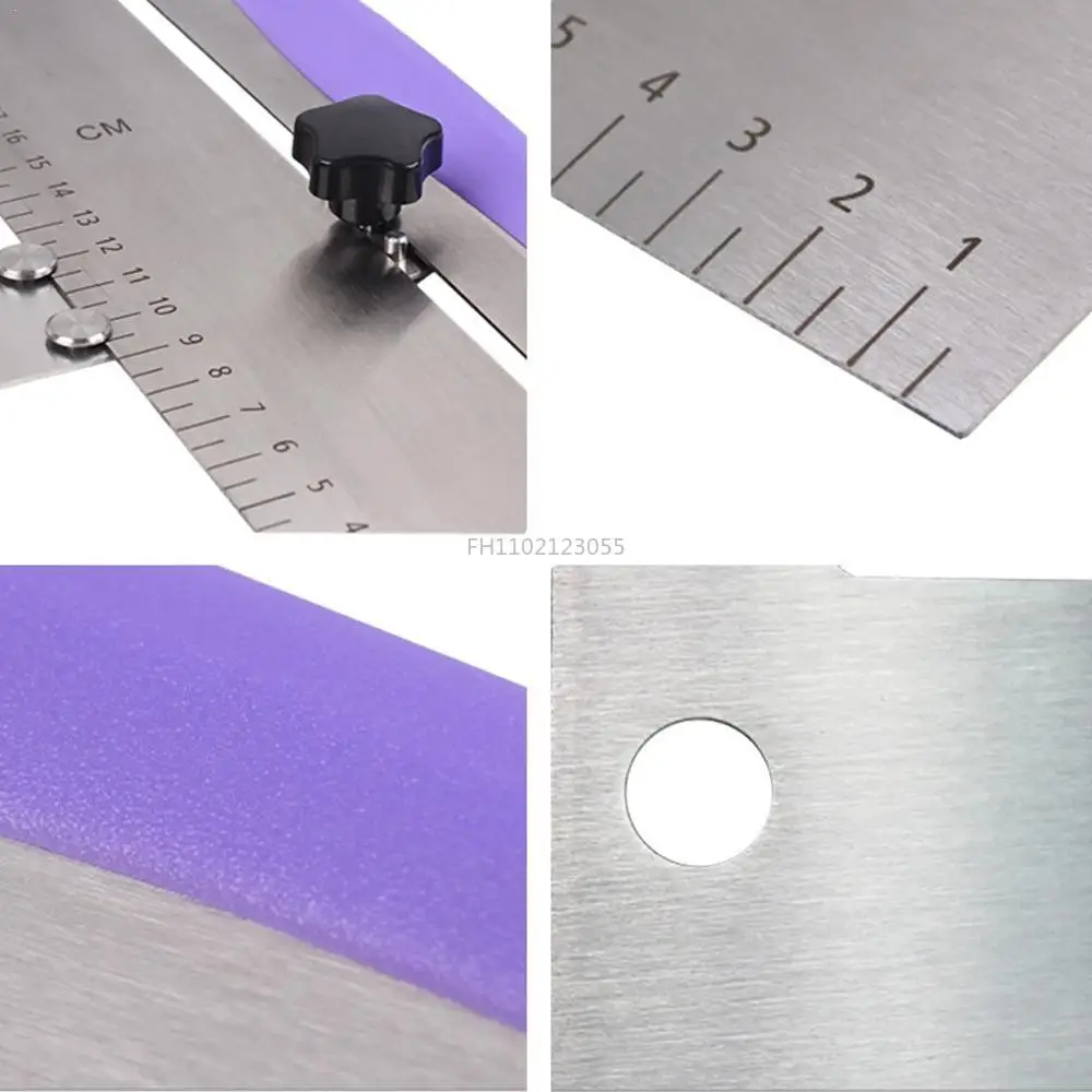 Stainless Steel Adjustable Cake Scraper Smoother Adjustable Fondant Spatulas Cake Edge Smoother Cream Decorating Cake Tools