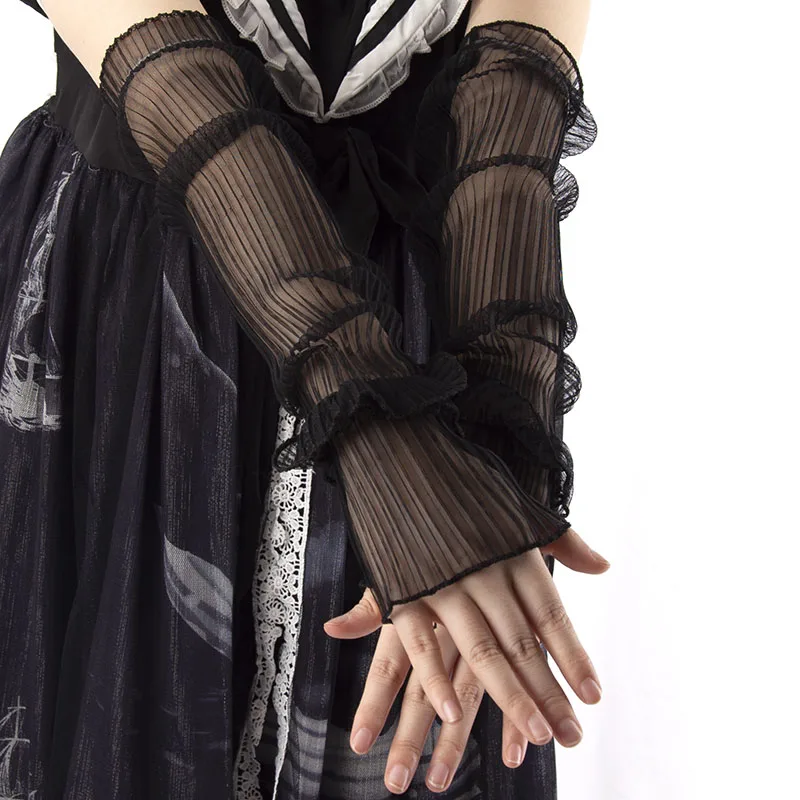 Рисунок 4 - Перчатки женские кружевные Длинные без пальцев