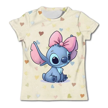 Cartoon Stitch Kids Tee 1