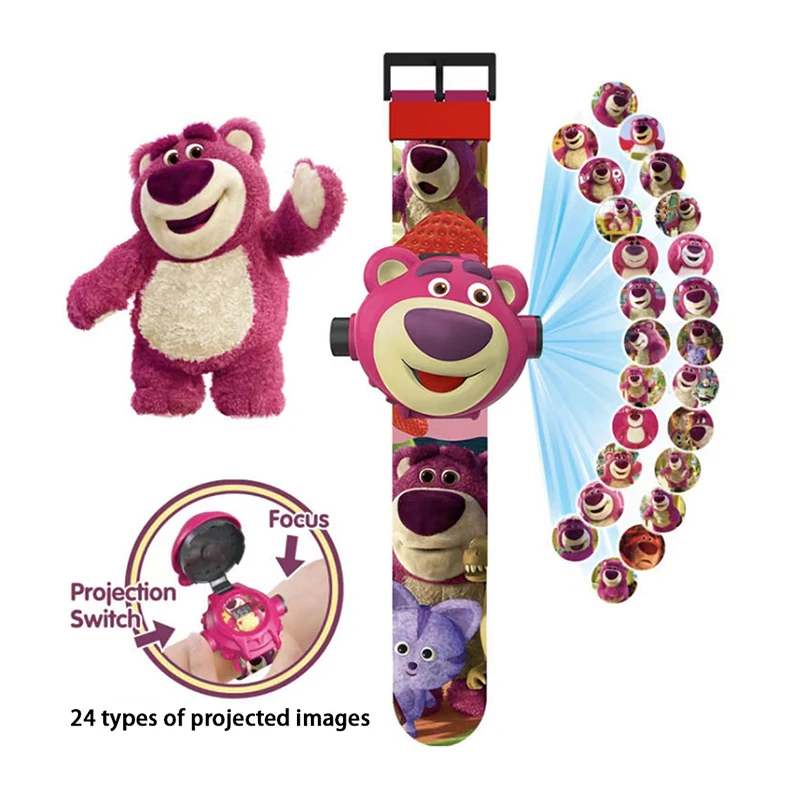 24 Tipi Orologio Di Proiezione Sanrio Di Immagini Proiettate Hello Kitty Kuromi Orologio Digitale Per Bambini Orologi Da Polso Giocattolo Regali Di Co