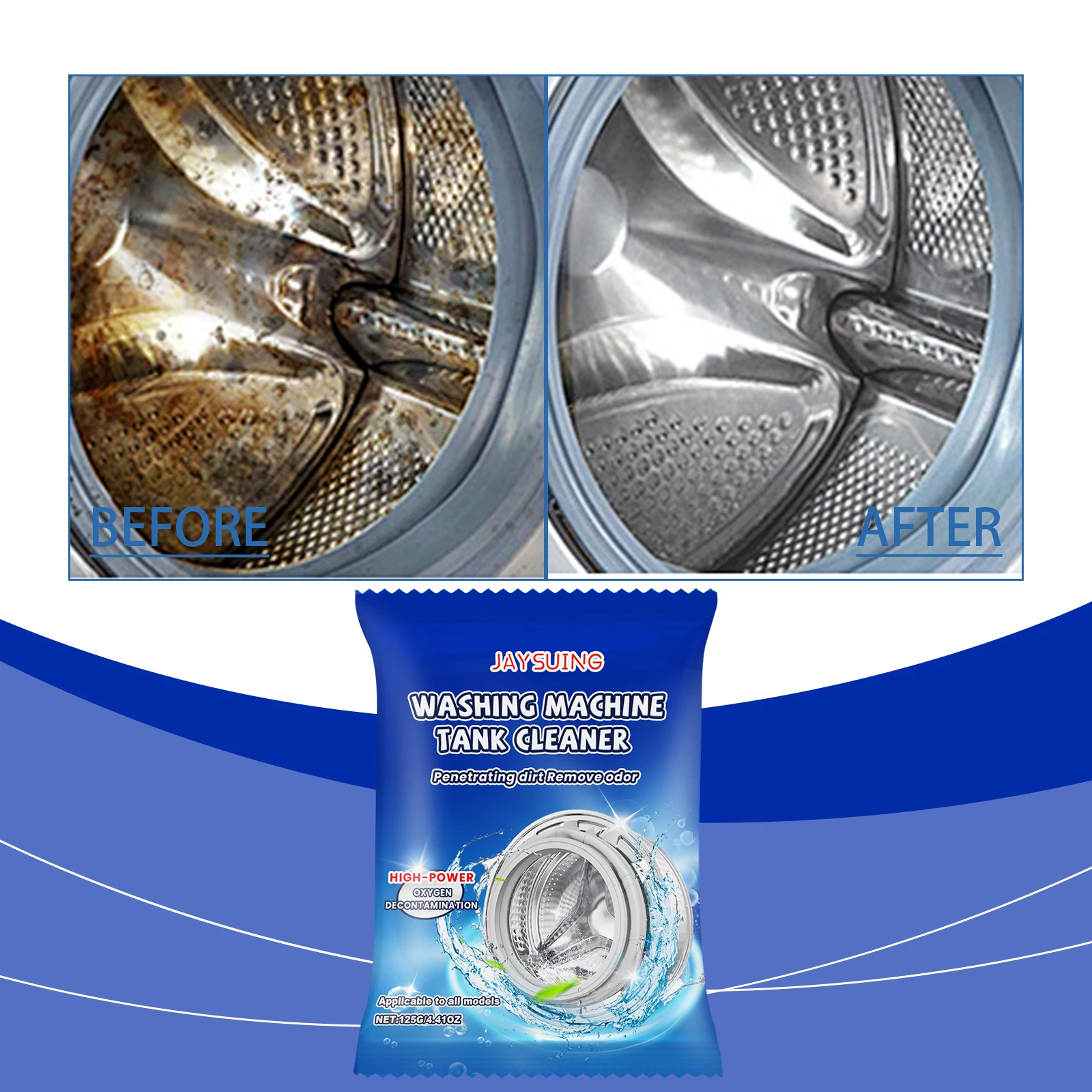 Washing machine tank cleaner Daily household care Cleaning maintenance Washing machine tank dirt clean