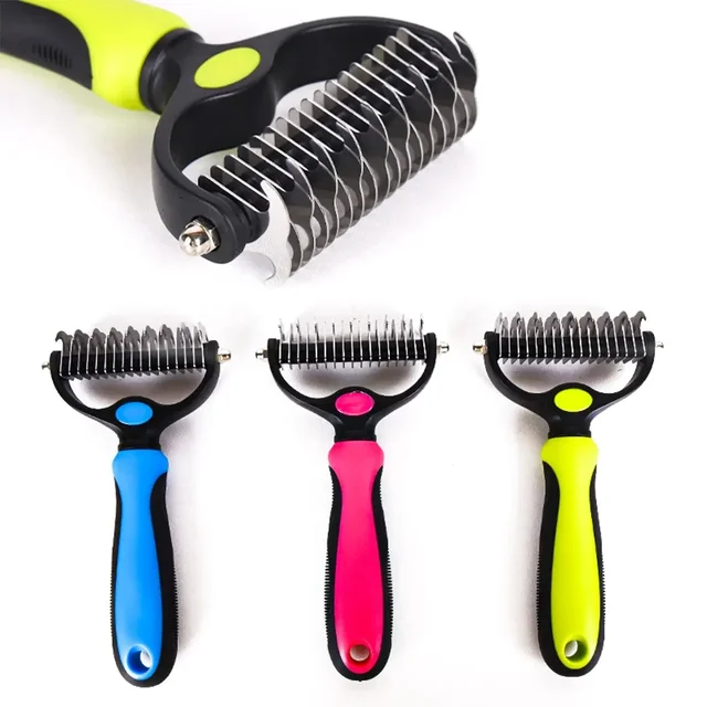 Double-Sided Pet Comb – Grooming Comb for Dogs & Cats 2