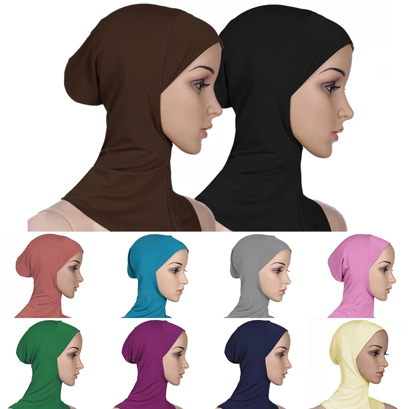 1PCWomenMuslimUnderscarfHeadCoverMuslimHeadscarfInnerHijab