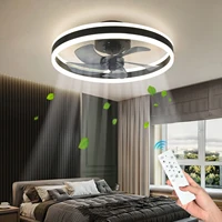 Ceiling Fan With Light Remote Low Profile Ceiling Fan 6 Speeds Modern Ceiling Fans Reversible Dimmable For Living Room Bedroom 1