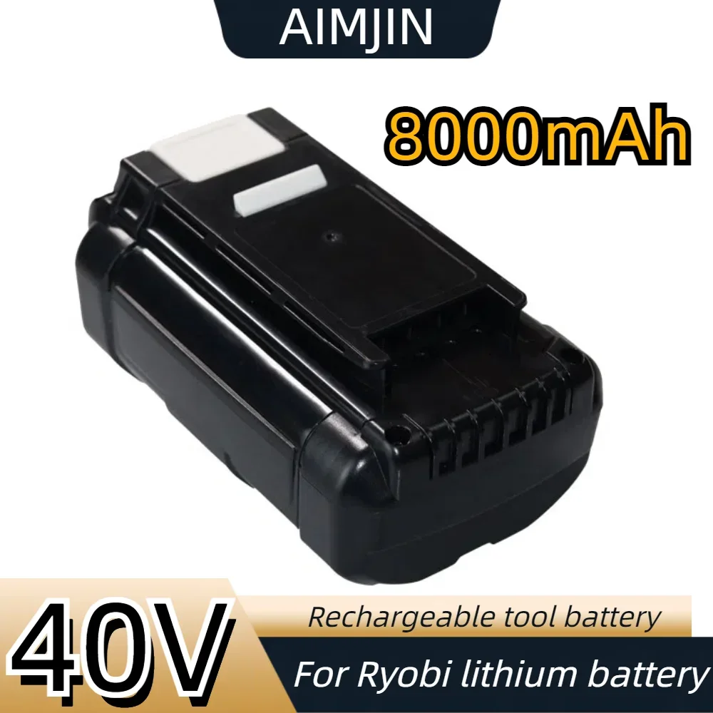 

40V 8000mAh Lithium-ion Rechargeable Battery For Ryobi Power Tools OP4040 OP4050A OP40201 OP4026 RY40502 RY40200