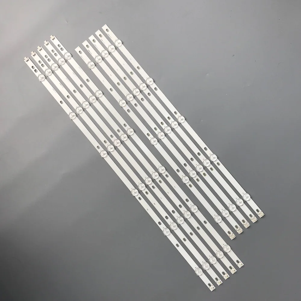 Kit/10pcs LED Backlight Strips For INSIGNIA NS-58DF620NA20 - Foto 7