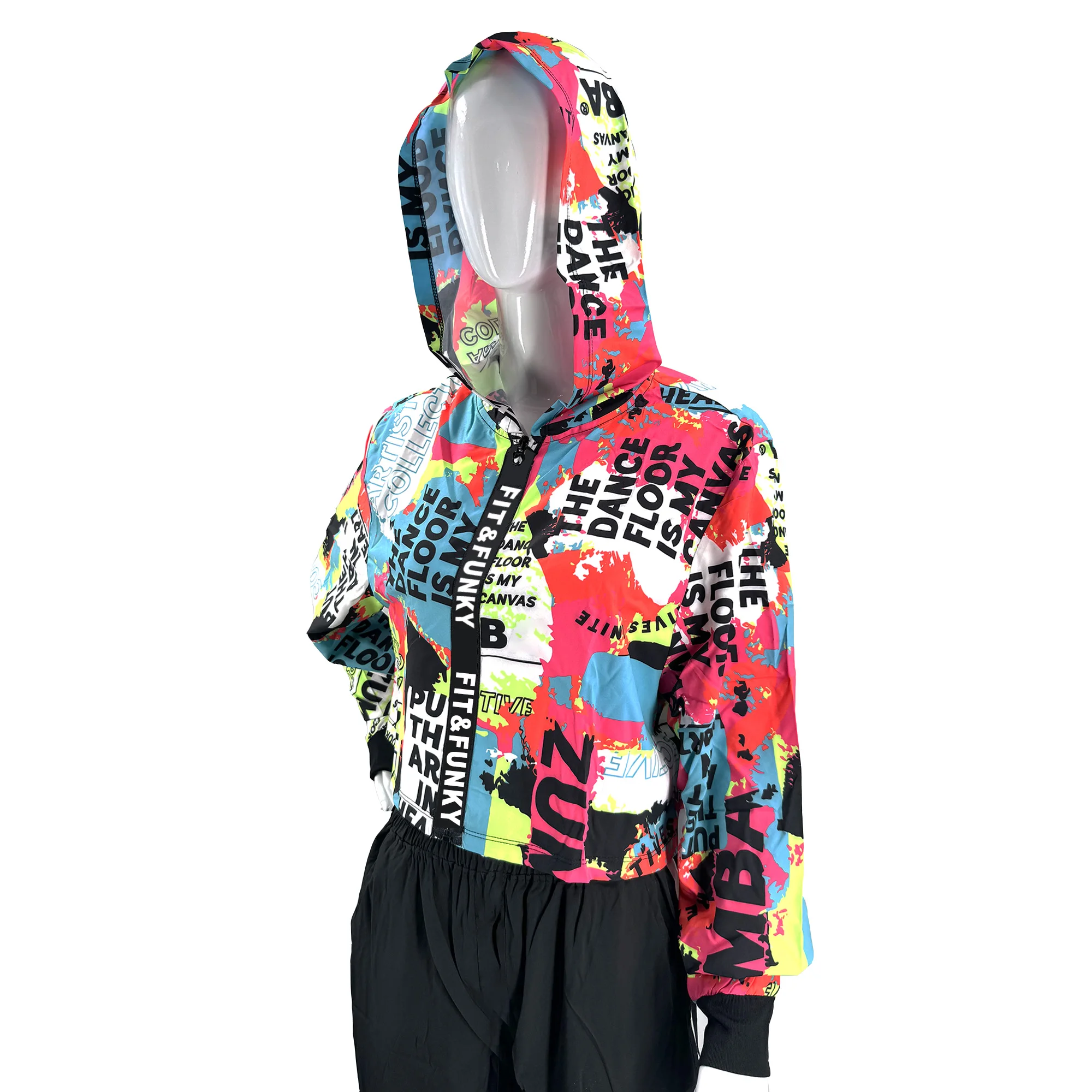 ABCDE Dancing Sports Casual Men's and Women's Quick-drying Light Sunscreen Coat 0437 2