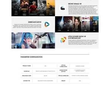 VR SHINECON 3D Virtual Reality Headset, Lightweight VR Glasses with 100° FOV for 4.7-6.53" Phones, Immersive Home Theater/Gaming 5