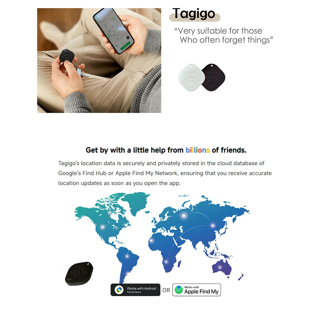 Bluetooth Item Finder for Luggage, Wallets, and More