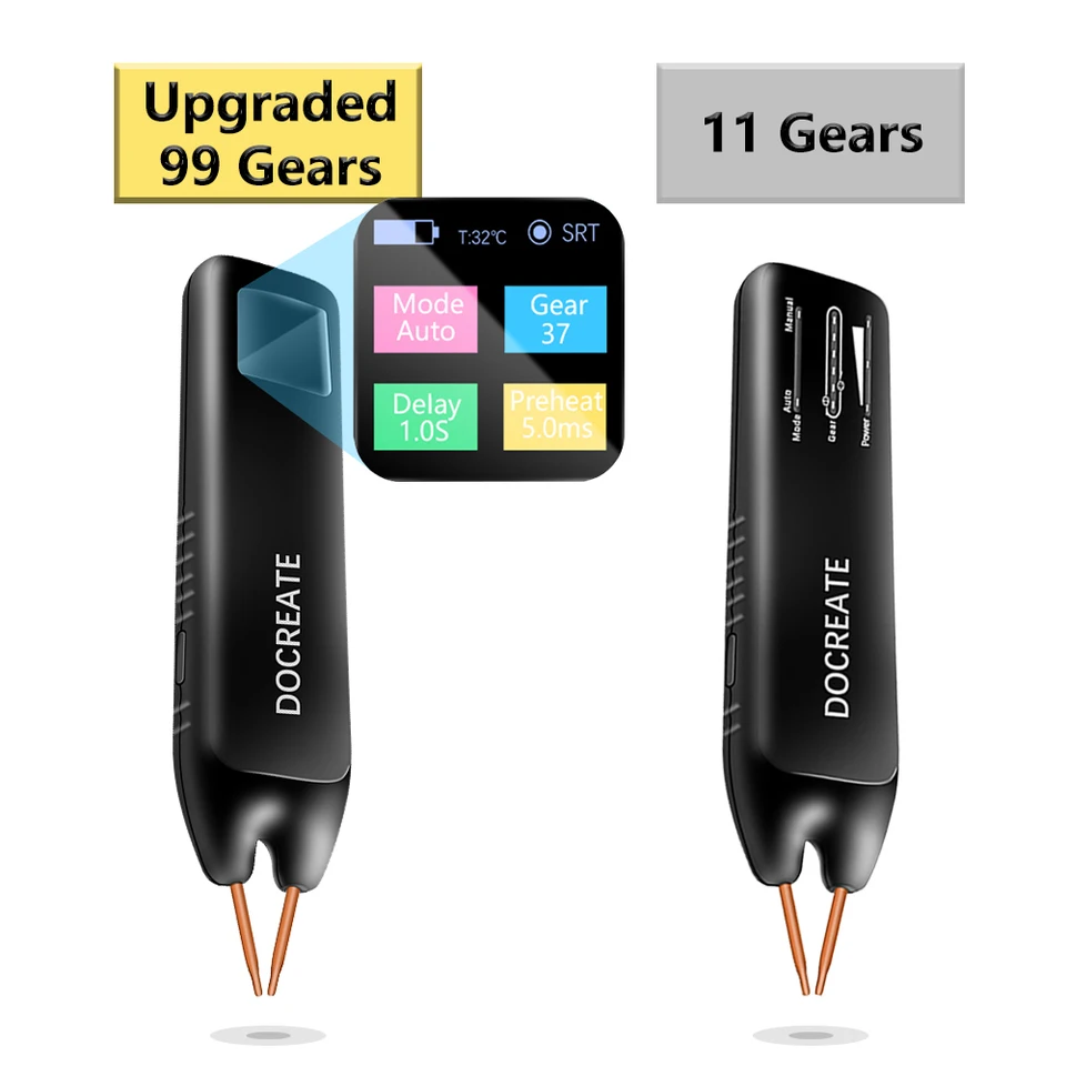 GOTOTOP Mini Soudeuse Par Points Soudeuse Par Points Portable Affichage