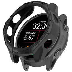 Durable TPU Shockproof Protective Cover - Forerunner 70 (Black)