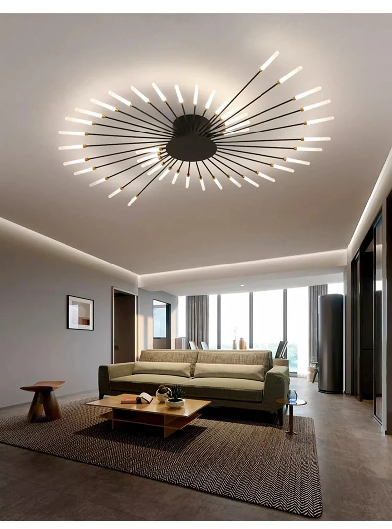 Ceiling Light - Modern Creativity Fireworks LED Chandeliers