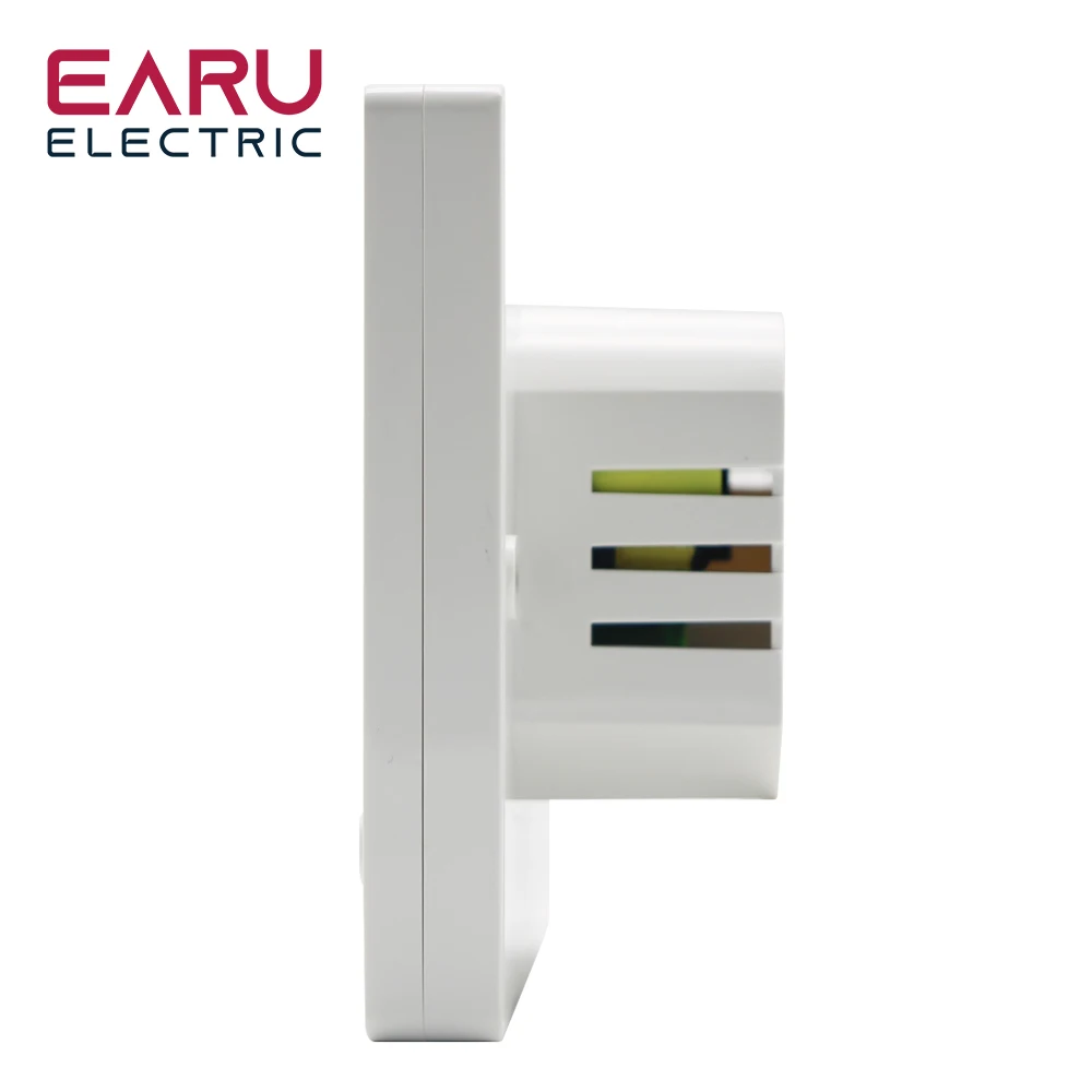 aquecimento trv casa termostato controlador temperatura digital display lcd fixado na parede