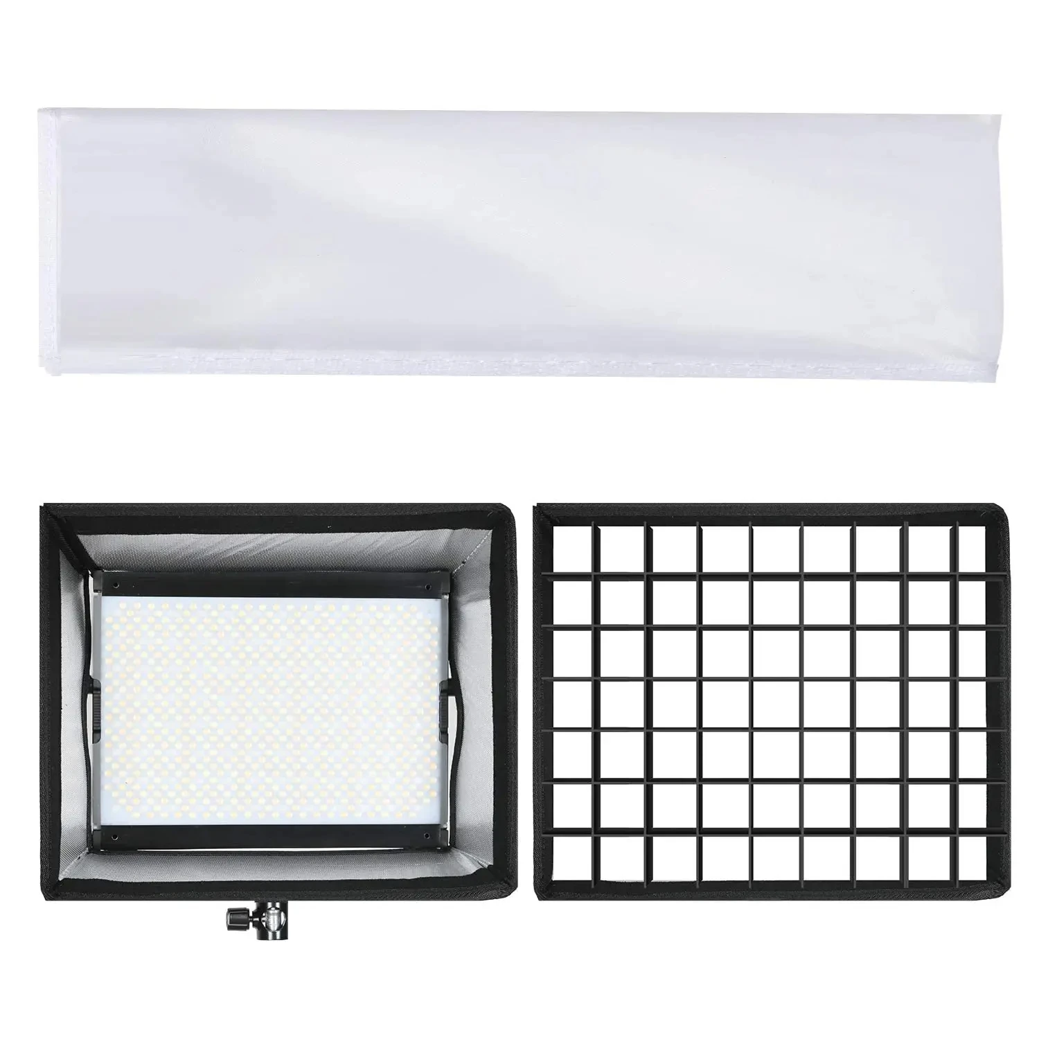 GVM 880RS RGB LED Panel Video Light Photography Studio Lighting Kit with Softbox