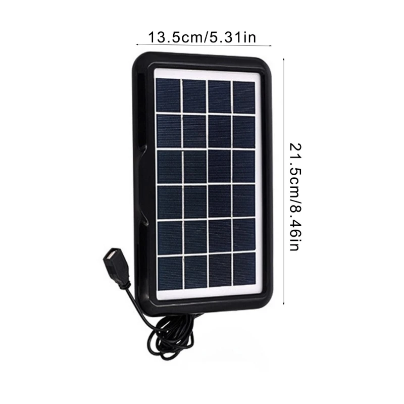 090D Small Monocrystalline Solar Panel Phone Charging Panel for Travel activity