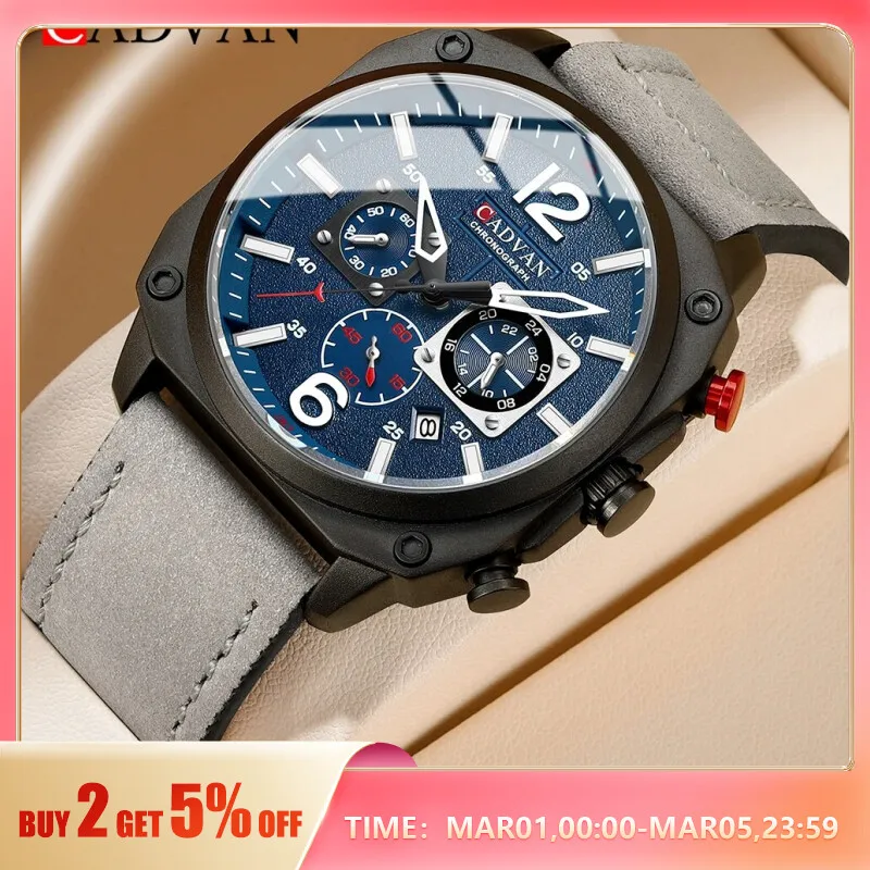 Elegant and Trendy Multifunction Chronograph Watch