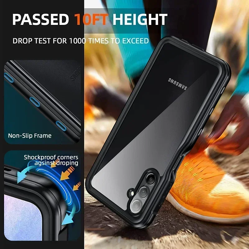 Shockproof Samsung Galaxy A50s Waterproof LYM-Phone Case For
