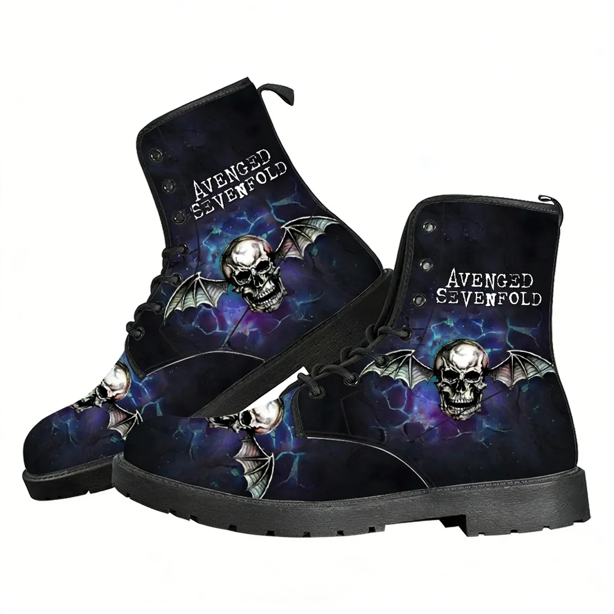 Avenged Sevenfold Recurring Nightmare Vintage Casual Boots Mens Womens Teenager Shoe Fashion 3D Boot Outdoor Customize Made Shoe 1