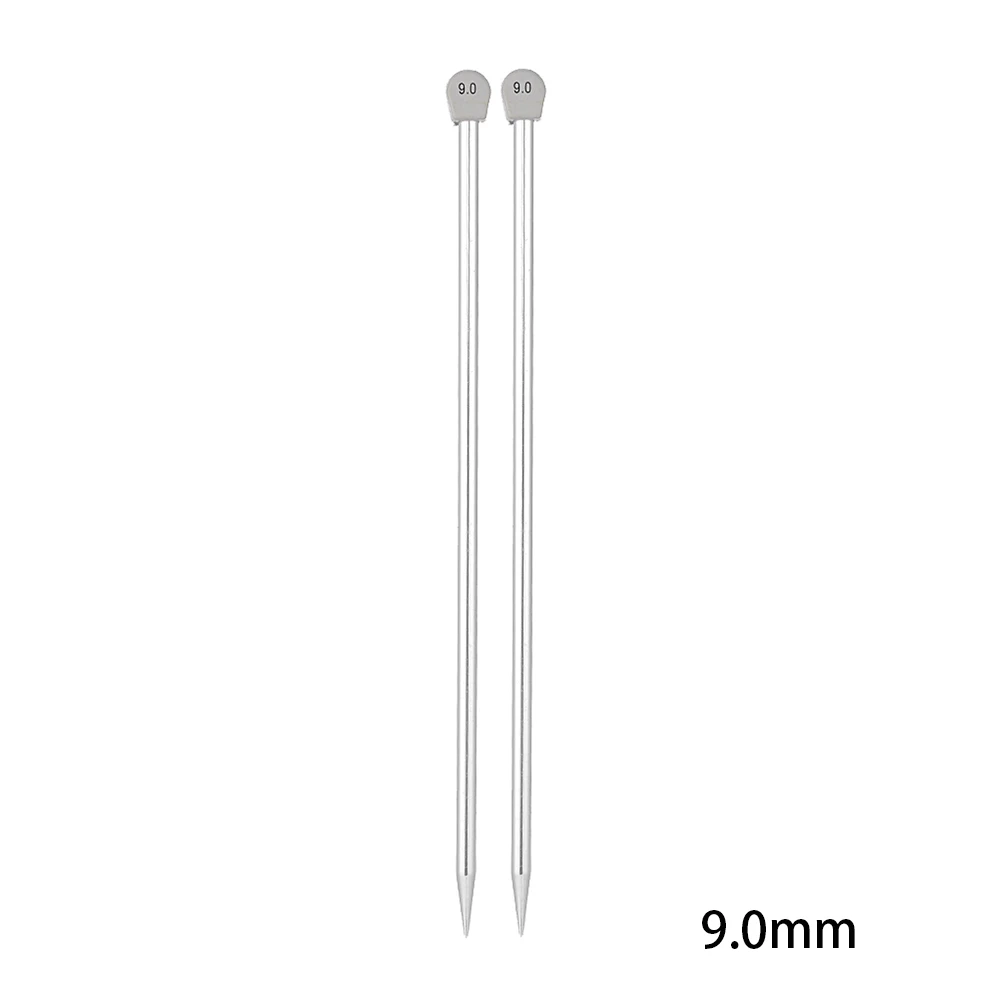 1/2Pcs 2.5mm-11mm Tunisian Afghan Crochet Hooks Multicolor Sweater Needle Long Aluminum Weaving Tool for Knitting Scarf Sweater 