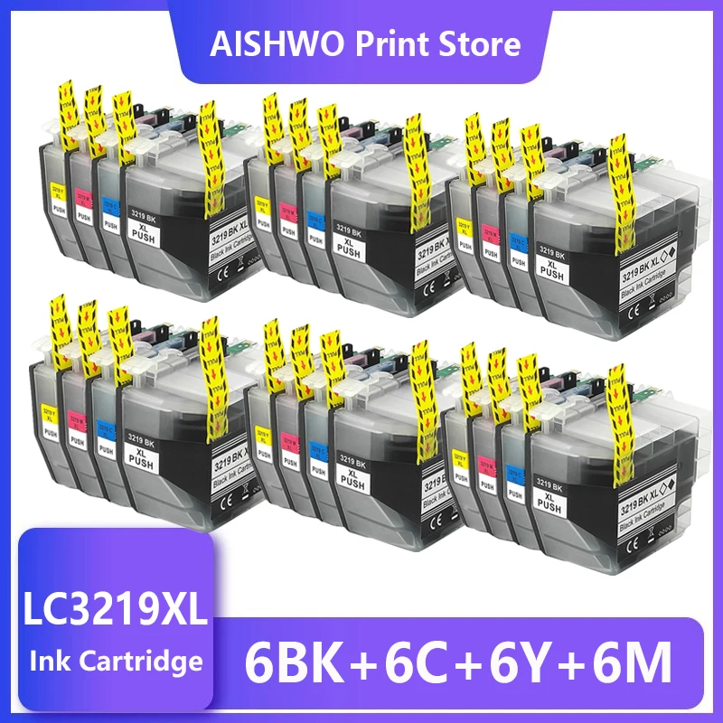 

Compatible LC3219 LC3219XL LC 3217 lc3217XL Ink Cartridge For Brother MFC-J5330DW J5335DW J5730DW J5930DW J6530DW J6935DW