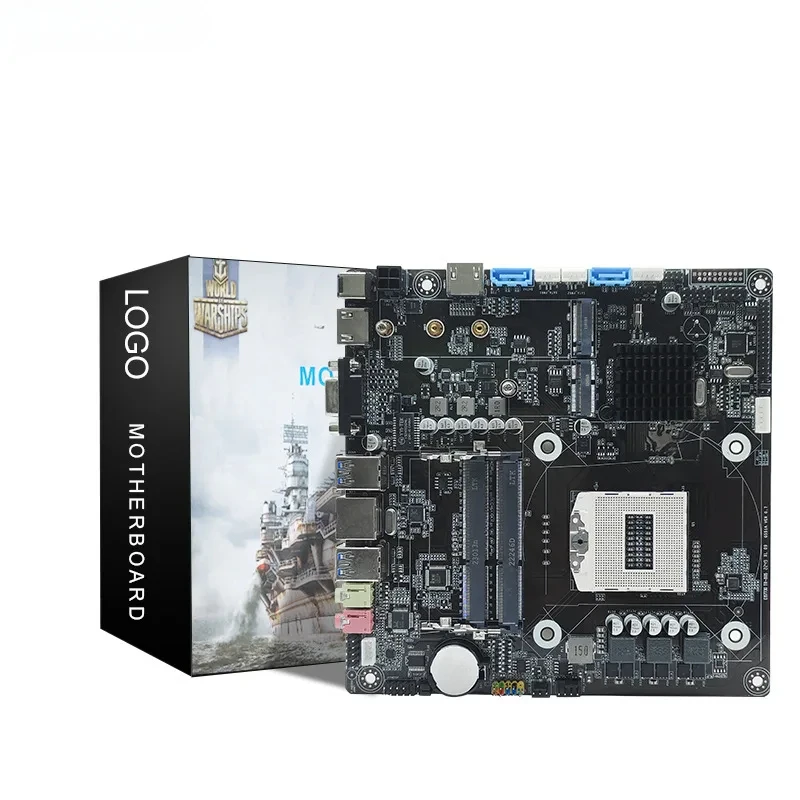 The All-new HM87 Mini All-in-one Computer Motherboard Supports Fourth and Fifth Generations of I3, I5, and I7